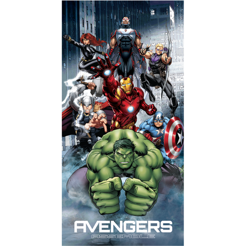 Osuška Avengers Assemble, 70 x 140 cm