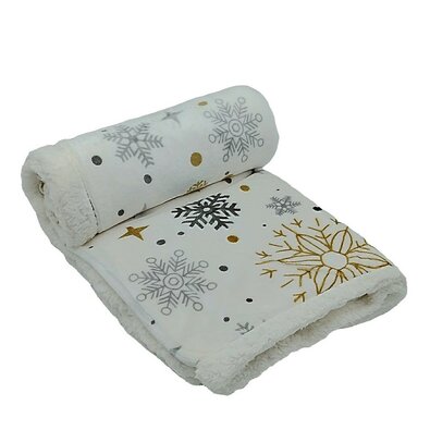 Koc z barankiem Magic white, 150 x 200 cm