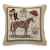 Poduszka Ornament Koń , 43 x 43 cm