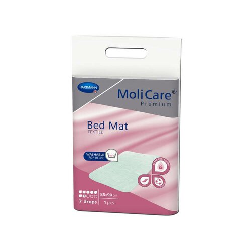 MoliCare® Premium Bed Mat Textil, 85 x 90 cm