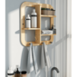 Wandregal Artid 2, Bambus, 52 x 10 x 59,5 cm