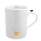 Altom Porzellantasse Herz, 350 ml