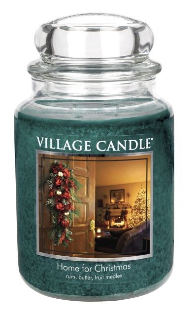 Village Candle illatos gyertya Karácsonyi varázs - Home for Christmas, 645 g