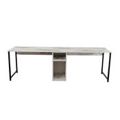 Twin Freesia Marble and Black íróasztal