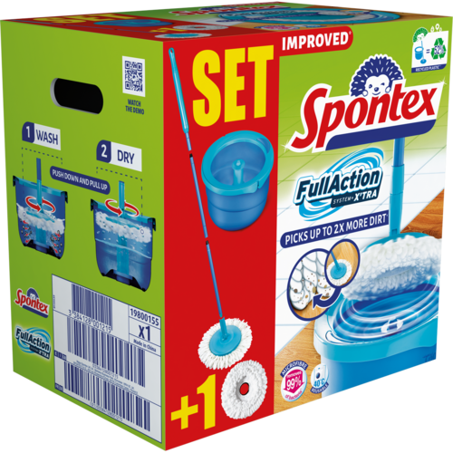 Spontex Full Action System plochý mop