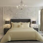 Satenasto posteljnino Luxury Collection smetanova,140 x 200 cm, 70 x 90 cm