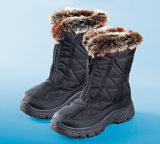 Damskie buty zimowe z kożuszkiem, 37