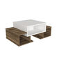 Konferenční stolek Sarafina White Walnut