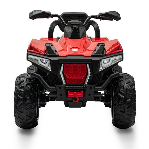 Baby Mix Detská elektrická štvorkolka Rave 4 x 4, červená