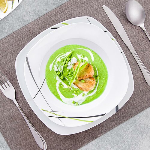 Orion Глибока тарілка GREEN, 6 шт.