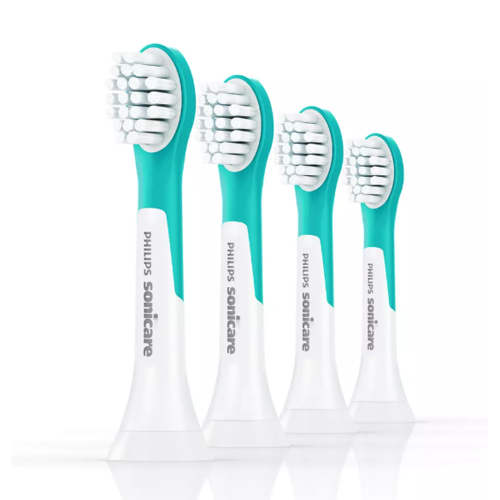 Philips Sonicare kompaktowe główki wymienne dla dzieci od 3 lat HX6034/33, 4 szt.