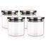 Banquet 4-delni set steklenih posod FREIA, 650 ml