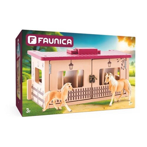 Faunica Stajnia z dwoma końmi