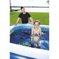 Bestway Aufblasbarer Pool 3D Seewelt , 262 x 175 x 51 cm