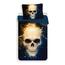 Lenjerie de pat din microfibre Efect 3D Skull, 140 x 200 cm, 70 x 90 cm