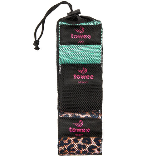 Towee Textil ellenálló gumiból készült Wild BootyBand, 3 db