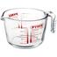 Pyrex üveg mérőpohár 1 l, 16 x 11 cm, 16 x 11 cm