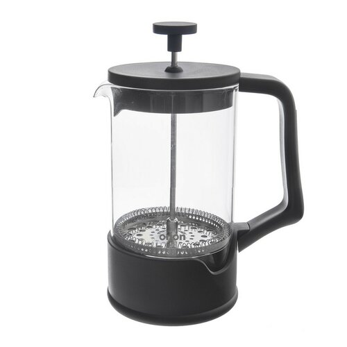 Orion Čajnik French press Črna, 0,9 l
