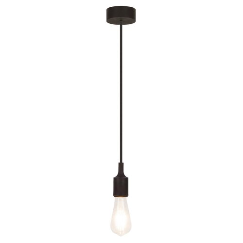 Lampă suspendată Rabalux 1412 Roxy, negru