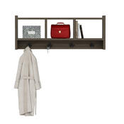 Cuier de perete Midnight Walnut