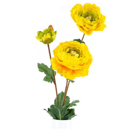 Umetna roža Pryskyřník, 42 cm
