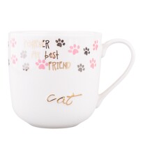 Altom Porcelánový hrnček Cat, 400 ml Altom Porcelánový hrnček Cat, 400 ml