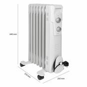 Clatronic RA 3735 olejový radiátor, 7 žeber