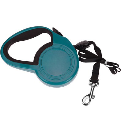 Smycz dla psa ciemnozielony, 3 m