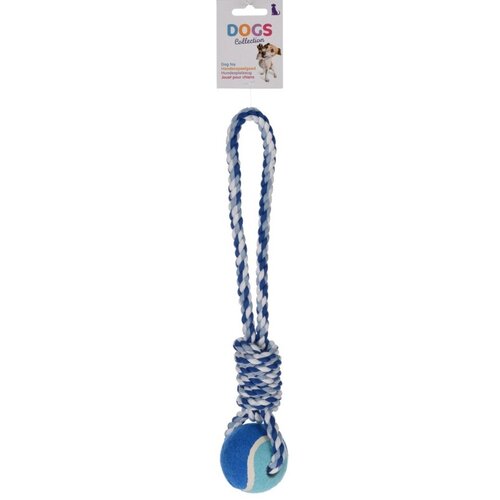 Jucărie pentru câini Dog rope, albastru, 32 x 8x 7 cm e4home.ro