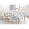 Bellatex Namizni prt Adéla Feather siva , 100 x100 cm