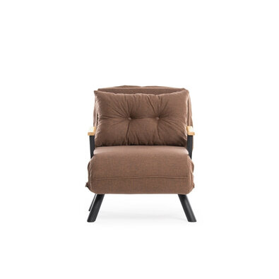 Fotoliu Sando Single Light Brown