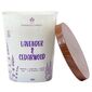 Arome Lavender & Cedarwood gyertya üvegben, fém fedéllel 255g