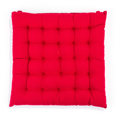 Sedák Adele nižší červená, 39 x 39 cm
