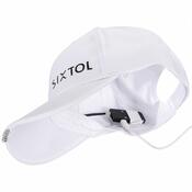 Sixtol Kšiltovka s LED světlem B-CAP 25lm, USB, uni, bílá