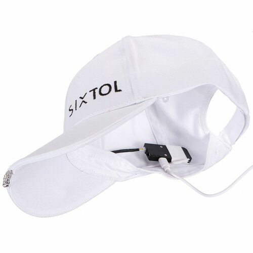 Sixtol B-CAP 25lm LED-es siltes sapka, USB, uni, fehér