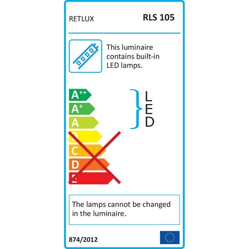 Retlux RLS 105 Samoprzylepna taśma LED RGB, 3 m