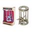 Puzzle hedgehog in a metal cage