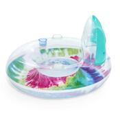 Scaun gonflabil Bestway cu mânere Tie Dye, 118x 117 cm
