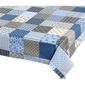 Bellatex Ubrus Adéla Patchwork modrá, 100 x 100 cm