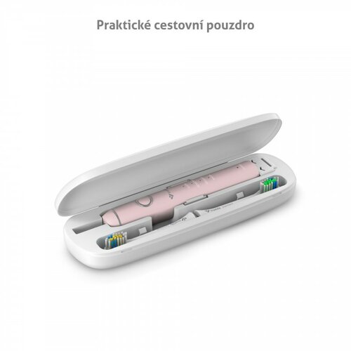 TrueLife Sonická zubná kefka SonicBrush Compact, ružová