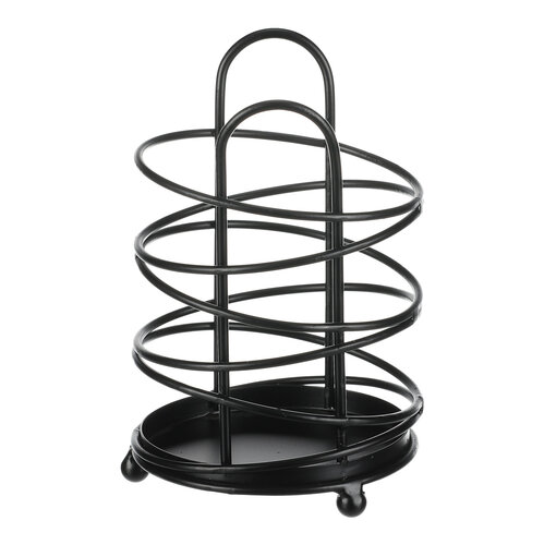 Autronic Suport metalic rotund pentru bucătărie,negru