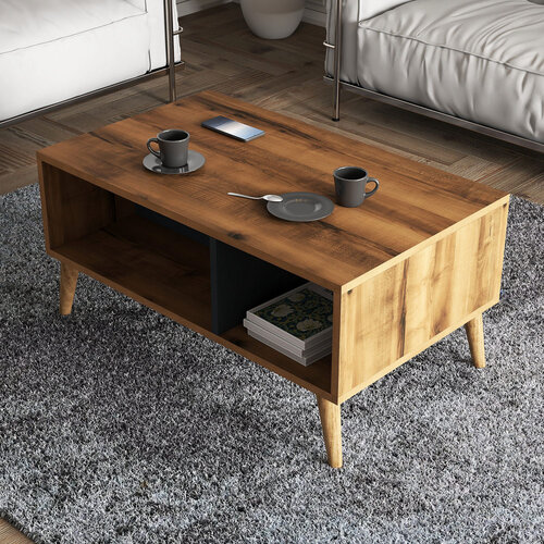 Stolik konferencyjny Exxen Walnut