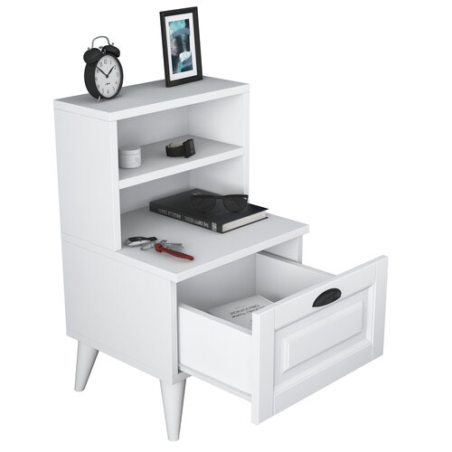 Stolik nocny BD White