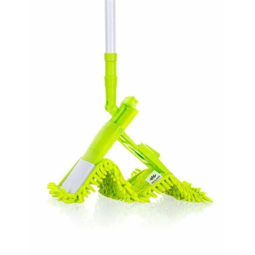 Brilanz Žinylkový mop s teleskopickou tyčí 120 cm,zelená