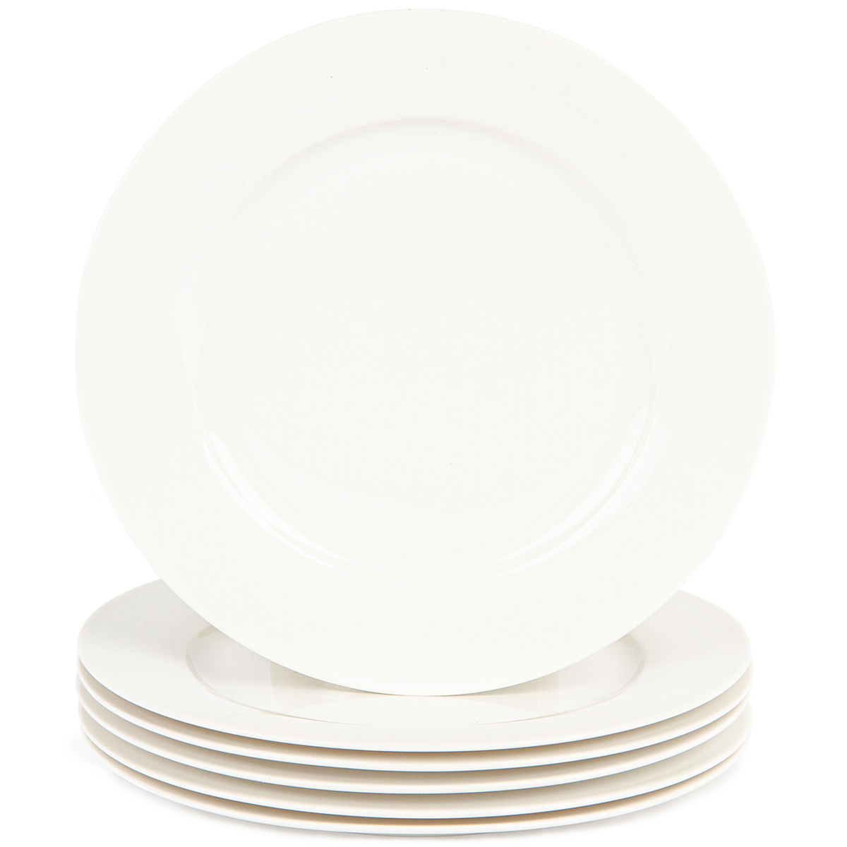 Mäser Sada dezertných tanierov Clasico 20,5 cm, 6 ks, biela