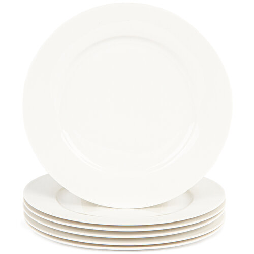 Mäser Sada dezertních talířů Clasico 20,5 cm, 6 ks, bílá