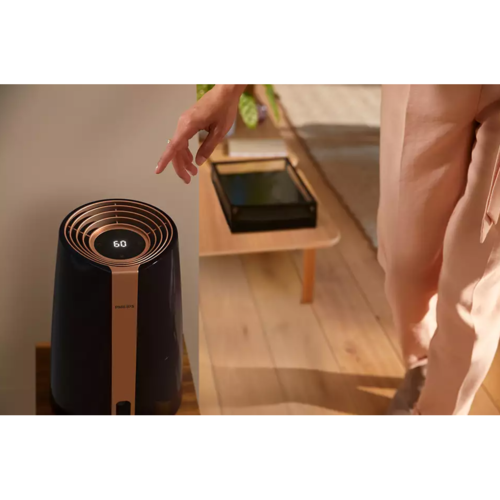 Philips Nawilżacz powietrza z technologią NanoCloud HU3918/10,Series 3000