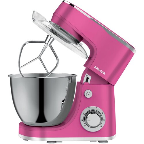 Sencor STM 3638RS konyhai robotgép, rózsaszín