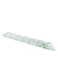 FlOO TUNNELS kerti fólia alagút  360 cm, zöld