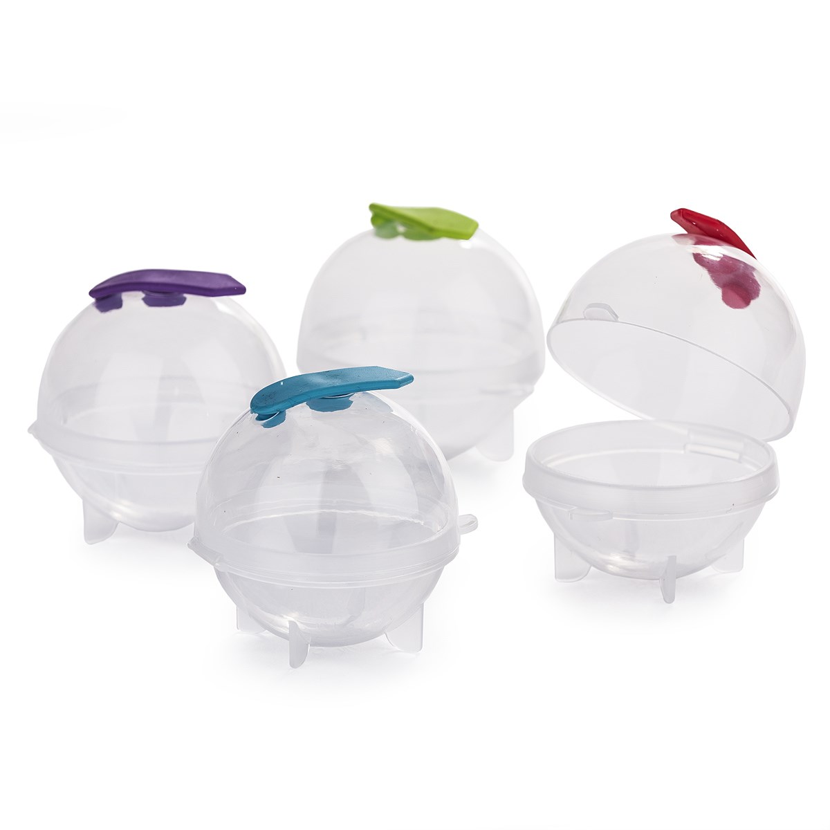 Nádoba na tvorbu ľadu Guľa, sada 4 ks